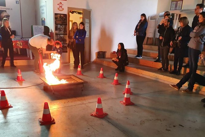 Visit + Experience at the Historical Museum of Firefighters and the Italian Red Cross - Meeting Point Information