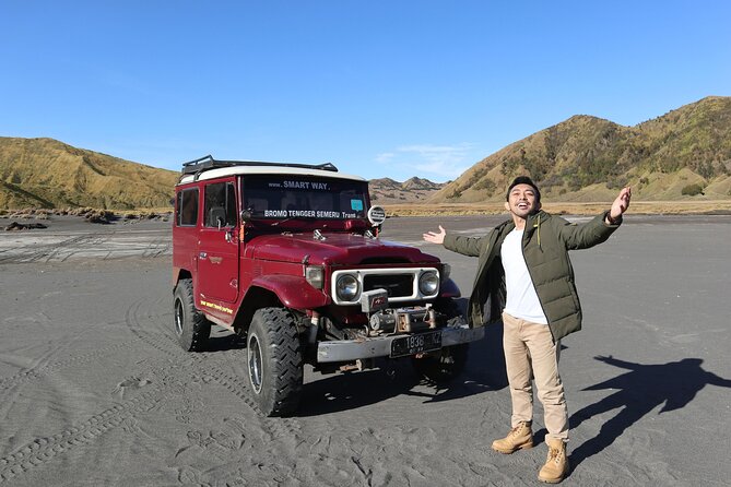 1 Day - Bromo Afternoon Siesta Tour Start MALANG or SURABAYA // 11:00 - 18:00 - Transportation Details