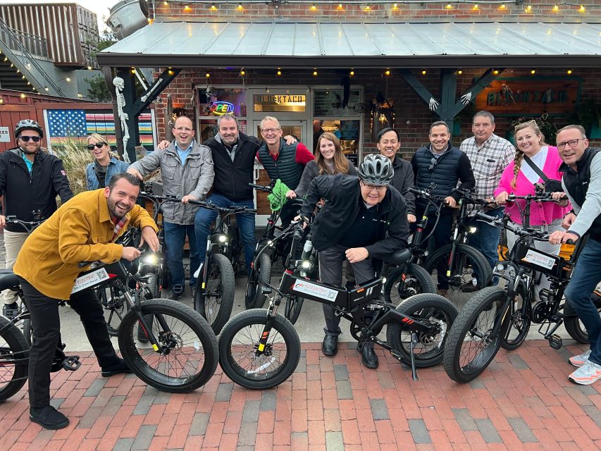 2-Hour Night Rider E-Bike Bar Crawl - Riding an E-Bike