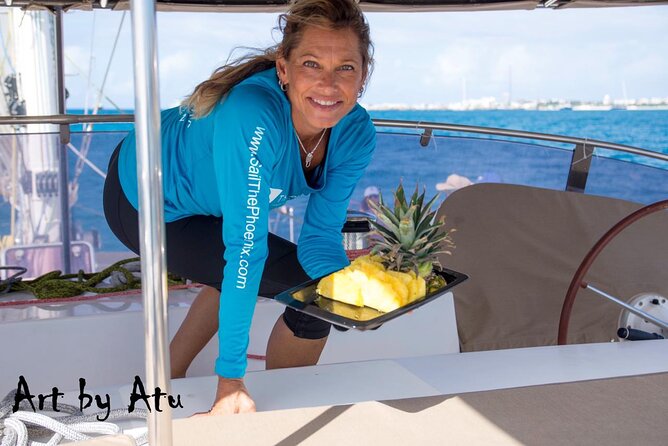 5 Hour Luxury Catamaran Day Sail in Sint Maarten on The Phoenix - Impressive Reviews and Badge of Excellence
