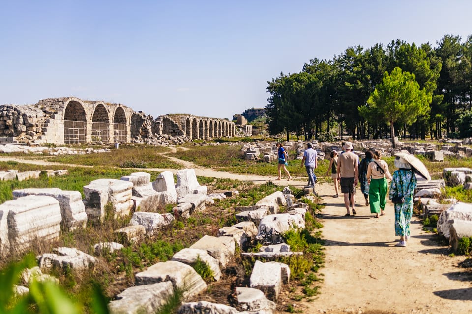 Antalya: Perge, Aspendos, City of Side, and Waterfalls Tour - Visiting Manavgat Waterfalls