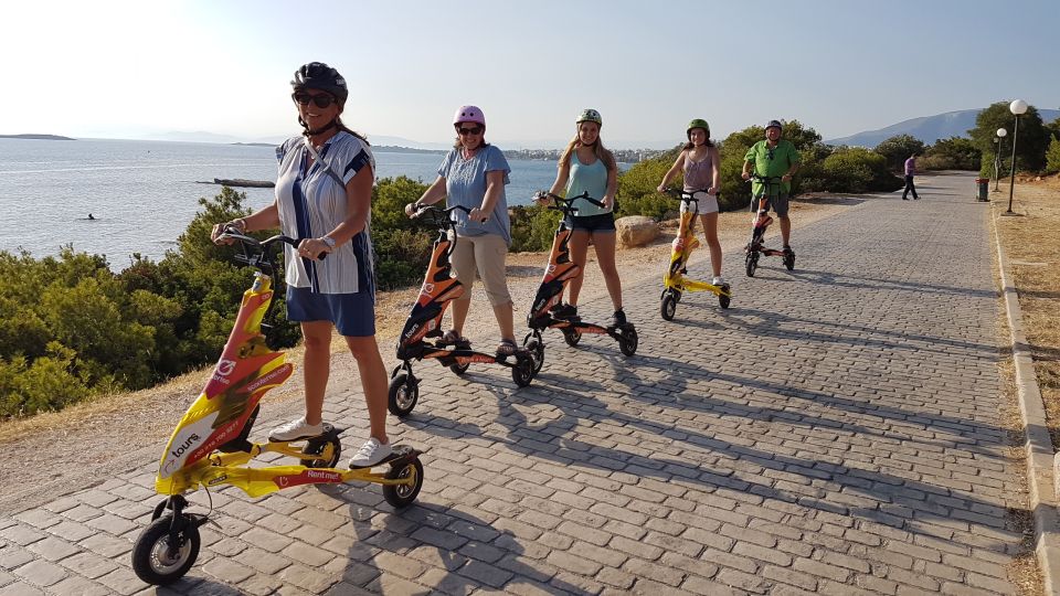 Athens Riviera Trikke Bike Tour & Vouliagmeni Lake - Meeting Point and Duration