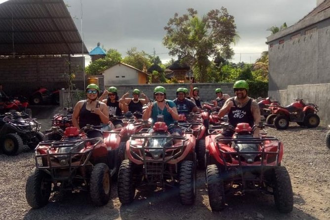 ATV Rafting Waterfall Ubud Best Seller Private Tour Double Meal - Included Meals