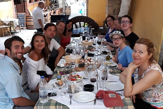 Authentic Wine & Food Tastings - PRIVATE Walking Tour With Lunch - Lunch With Cretan Flavors