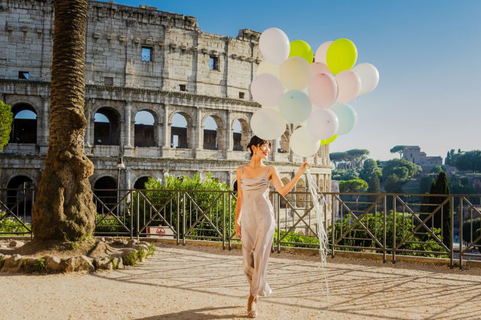 Balloons Experience in Rome: Private Photoshoot - During the Photoshoot