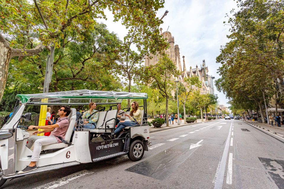 Barcelona: Private City Tour by Eco Tuk Tuk - Scenic Drives and Sightseeing