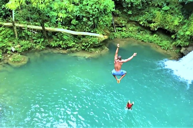 Blue Hole & Secret Falls Day-Trip With Shopping From Grand Palladium - Transportation Details