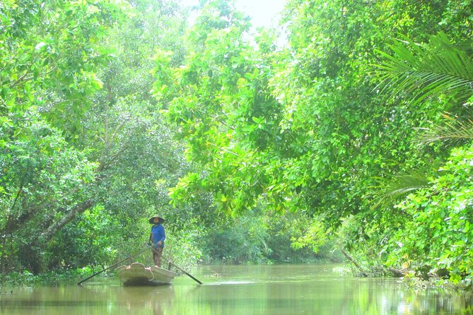 Boat Tour on Mekong River See the Sunset, Small Canal, Vegan Dinner, Street Food - Street Food Exploration