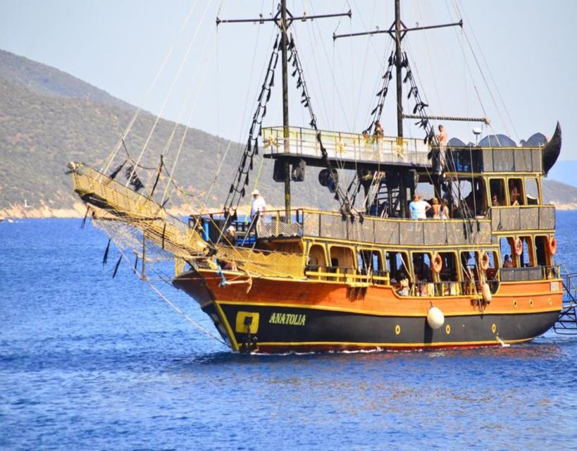 Bodrum: Pirate Boat Trip With BBQ Lunch and Optional Pickup - Optional Pickup Service