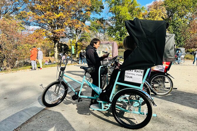 Central Park Private Pedicab Tour (60 Mins) - Customer Experiences