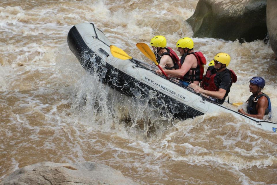 Chiang Mai Rafting in Mae Taeng River With Thai Buffet - Navigating Grade 3 and 4 Rapids