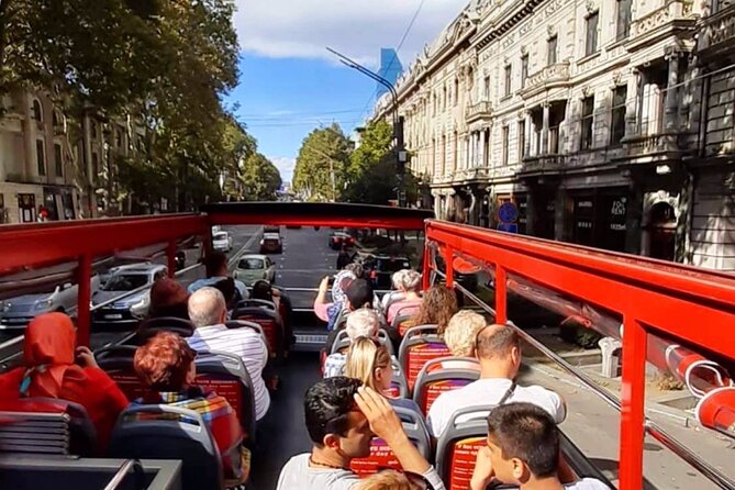City Tour Tbilisi on Red Bus - Onboard Experience