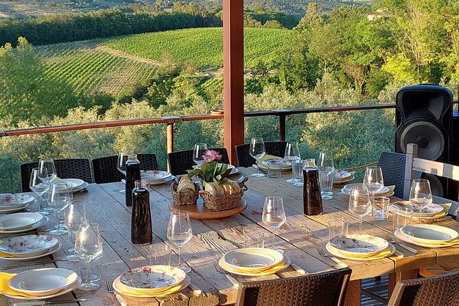 Cooking Lesson on the Terrace of the Chianti Farm With Lunch - The Farm Tour