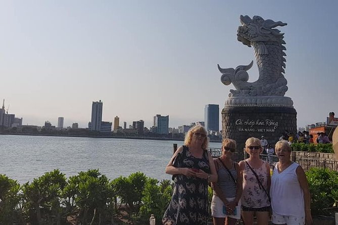 DA NANG NIGHTLIFE Tour With MARBLE MOUNTAIN & LADY BUDDHA Statue, DRAGON BRIDGE - Tour Inclusions and Pricing