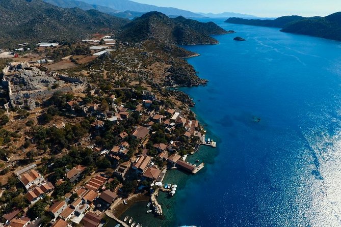 Deluxe Sunken City Boat Guided Tour From Kas - Visiting Kaleköy Fortress