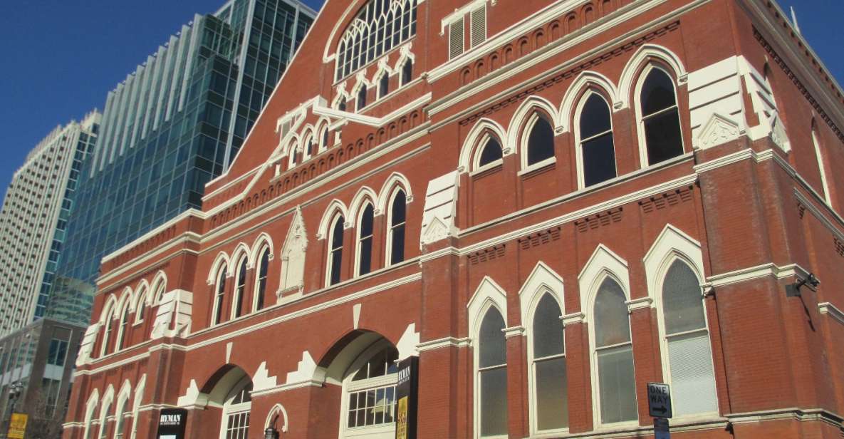 Downtown Nashville Self-Guided Audio Walking Tour - Struggles and Triumphs of Legends