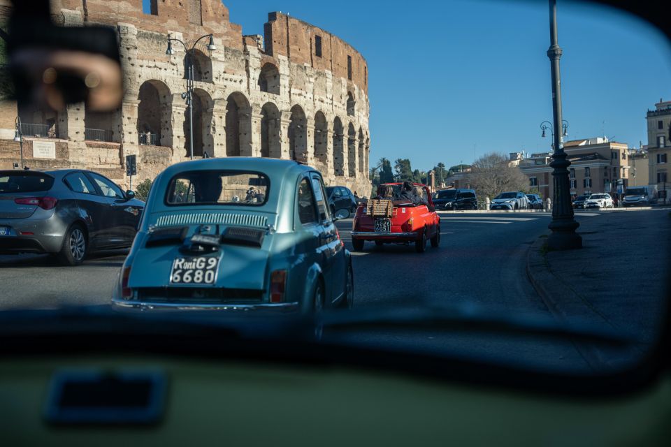 Drive Your Own Fiat 500: Rome City Tour - Tour Duration and Group Size