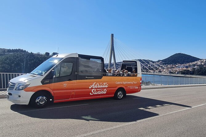 Dubrovnik: Convertible Minibus Panorama Tour With Audio Guide - Booking and Cancellation Policy