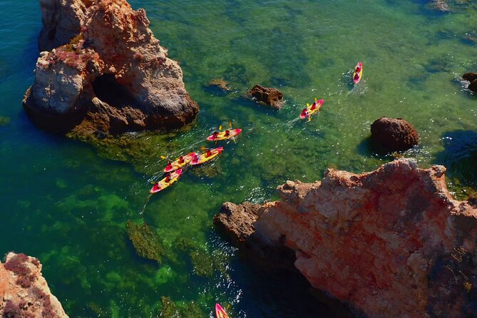 Explore Caves and Beaches of Alvor - Boat & Kayak Tour - Exploring Caves and Beaches