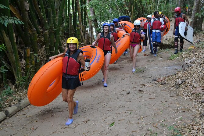 Falmouth Waterfalls River Tubing and Beach Adventure - What to Expect During the Tour