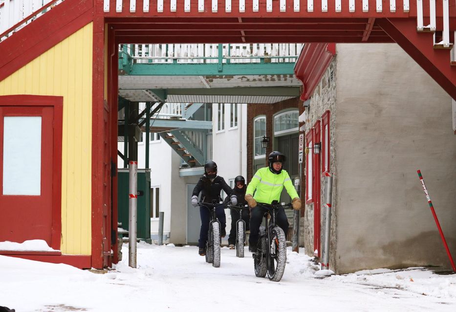 Fatbike Tour of Quebec City in the Winter - Exploring the Trail