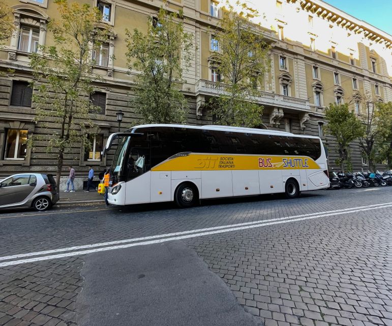 Fiumicino Airport: Shuttle Bus To/From Vatican City - Customer Ratings and Reviews