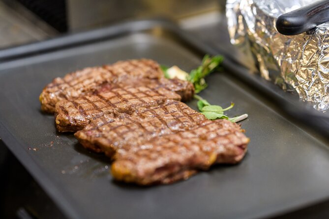 Florence Food Tour With Truffle Pasta, Steak & Free Flowing Wine - Savory Steak and Wine