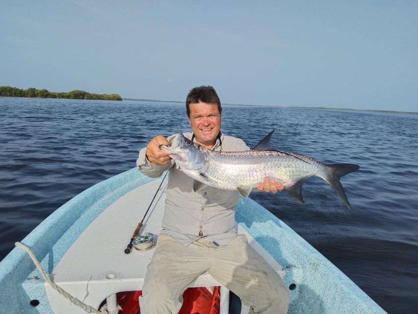 From Cancun: Tarpon Fly Fishing Tour in San Felipe, Yucatan - Gear and Licenses