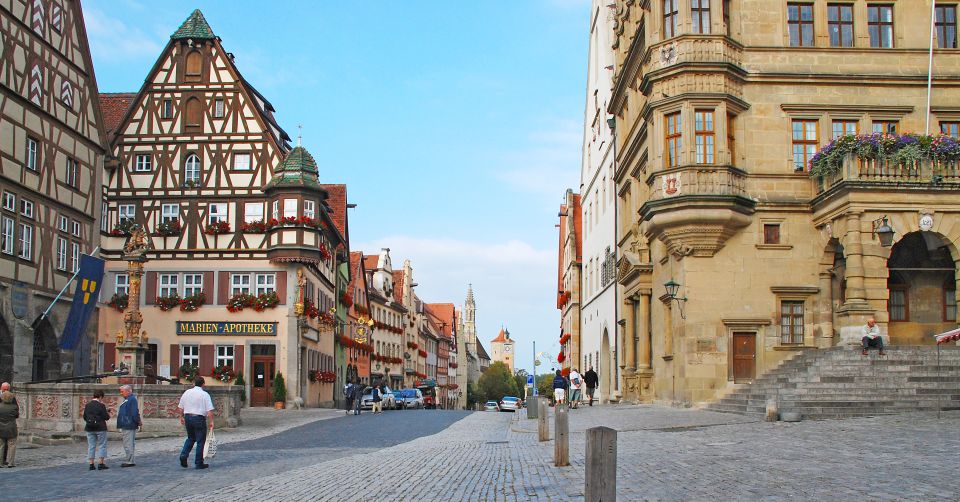 From Frankfurt: Rothenburg Ob Der Tauber Wine Tour - Suitability and Recommendations