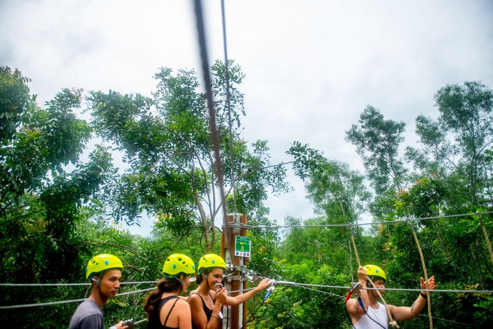 From Hue: Thanh Tan Hot Spring Zipline and Highwire Tour - Adventure Activities