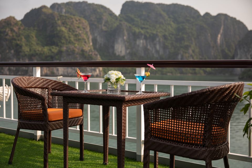 From Ninh Binh Dora Cruise Ha Long Bay: Private Balcony Room - Tips for Travelers