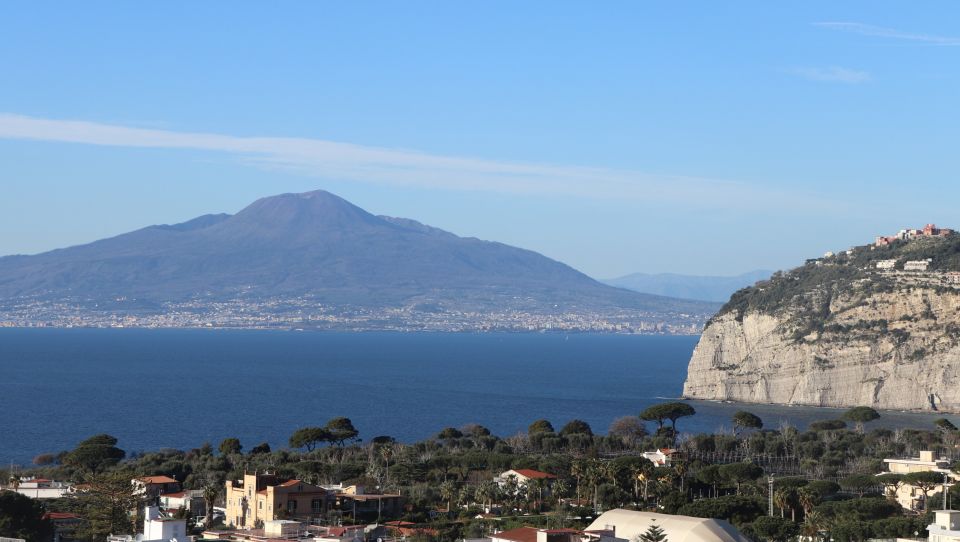 From Rome: Pompeii and Sorrento Day-Trip in a Small Group - Included Amenities