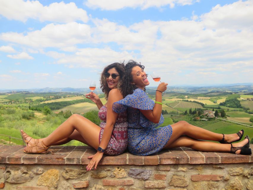 From Rome: Tuscany Wine Tour & San Gimignano - Tastings and Snacks