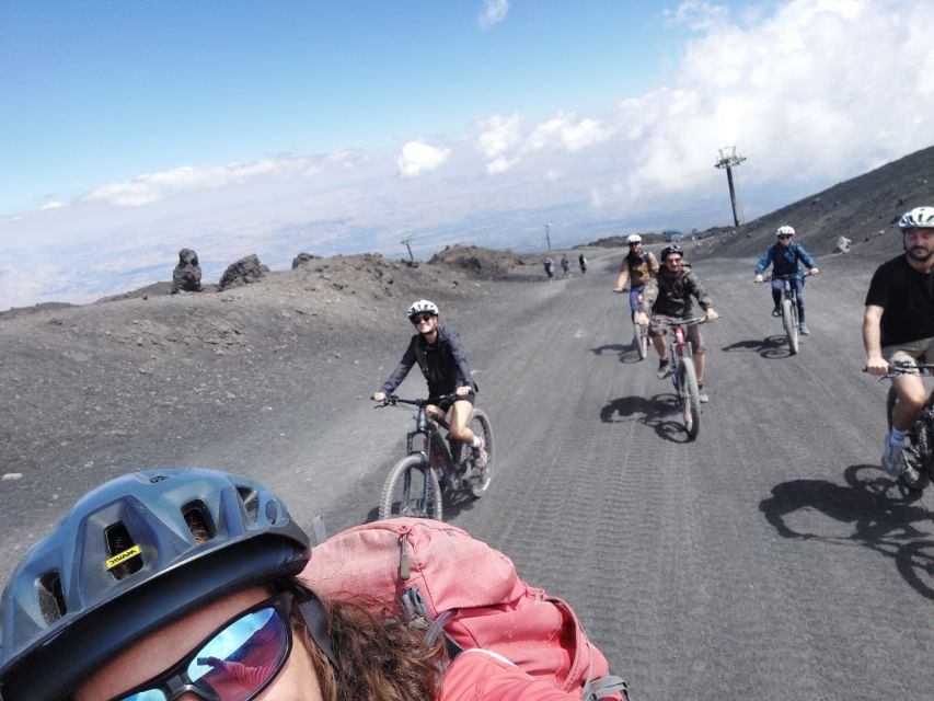 From Taormina: Cycling Tour to the Top of Mount Etna - Adventure and Discovery