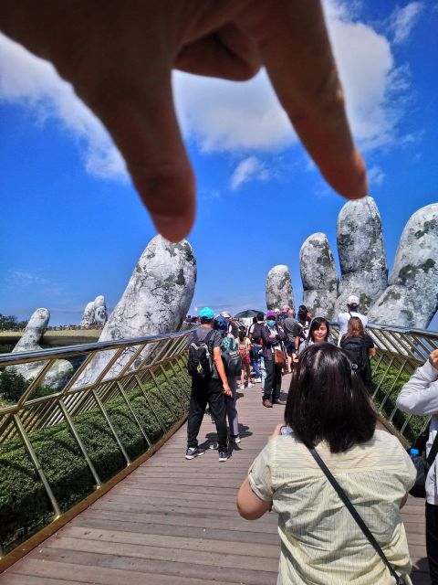 Golden Bridge With Guide, Lunch &Transfer From Tien Sa Port - What to Expect