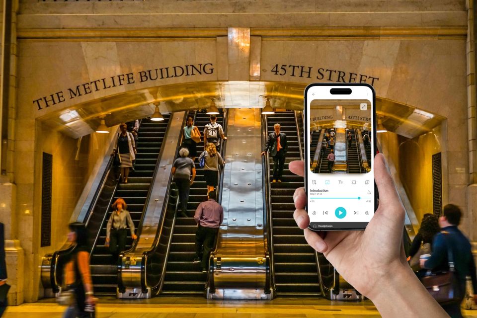 Grand Central Terminal: Walking In-App Audio Tour (ENG) - Dining and Shopping Options