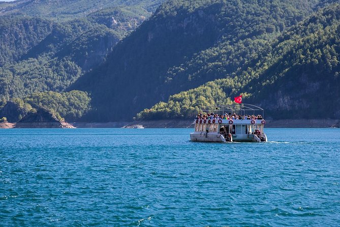 Green Canyon Boat Tour With Lunch and Drinks From Antalya - Transportation and Guide