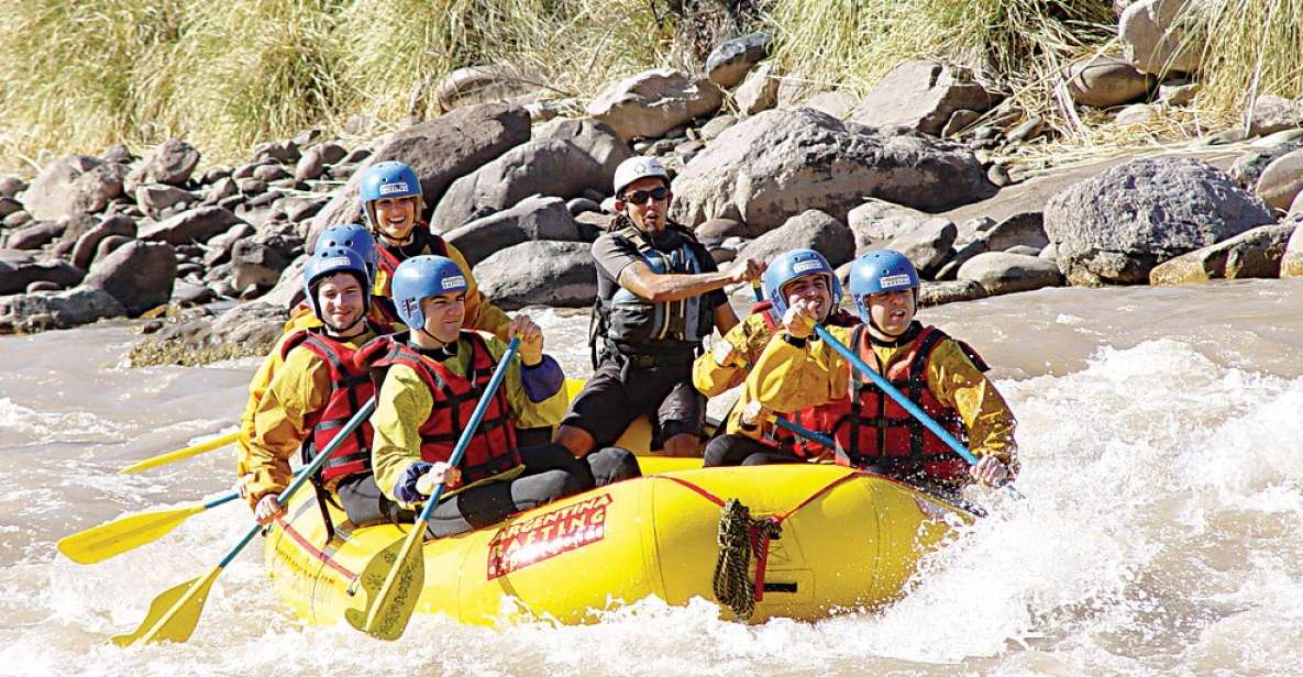 Half Day Rafting Mendoza River - Included Services and Amenities