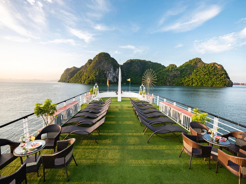 Halong Bay Luxury 5* Cruise With Kayaking & Lunch Buffet - Tips for a Great Experience