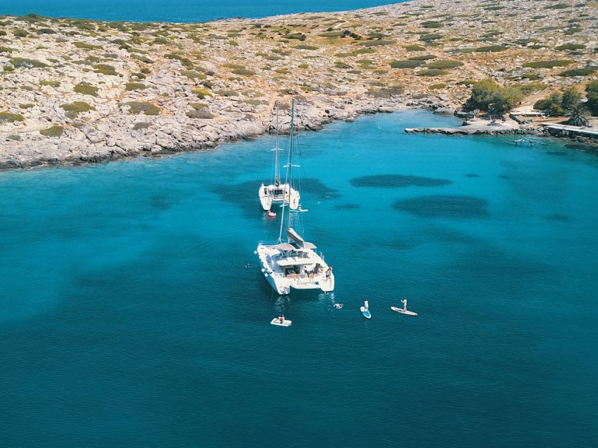 Heraklion: Dia Island Catamaran Cruise With Lunch and Drinks - Booking and Meeting Details