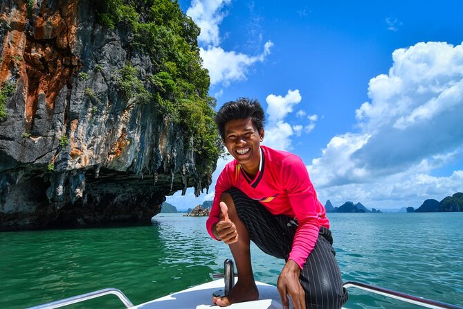 Hong Krabi & James Bond Islands Adventure Trip by Speedboat - Islands and Canoeing