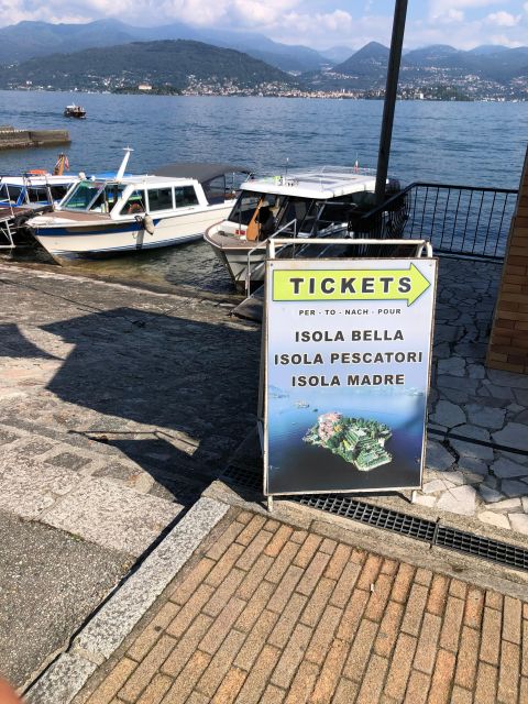 Isola Pescatori and Isola Bella Hop-On Hop-Off Boat Tour - Important Tour Information