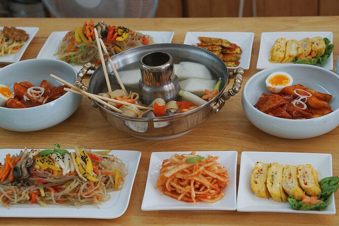K-Food Cooking Japchae Mandu Tteokbokki & Fishcake - Participant Feedback Highlights