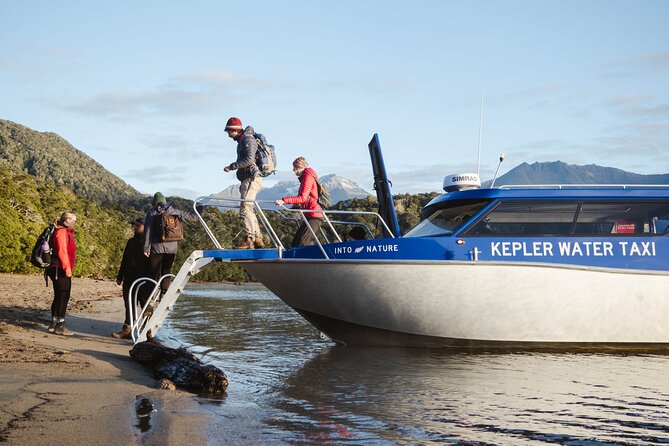 Kepler Track Water Taxi - Tips for Travelers