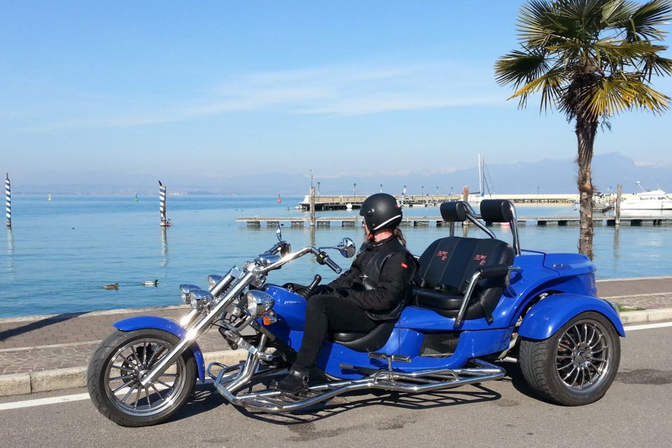 Lake Garda and Verona: 8-Hour Trike / Ryker Rental - Scenic Driving Along the Lake and Alps