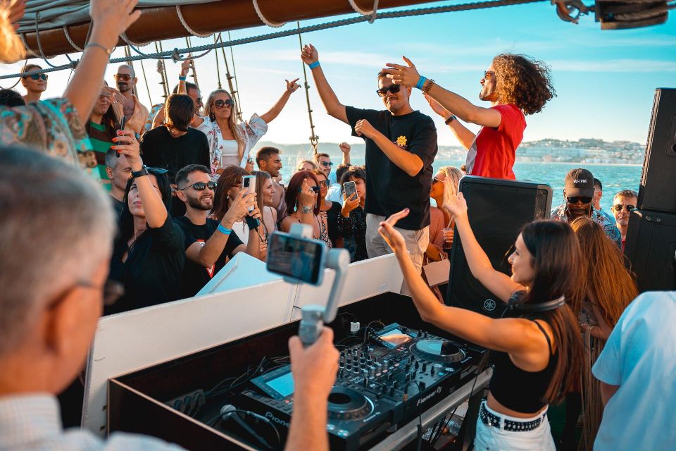 Lisbon: Day Boat Party With Live DJ and Night Club Entry - Booking Process