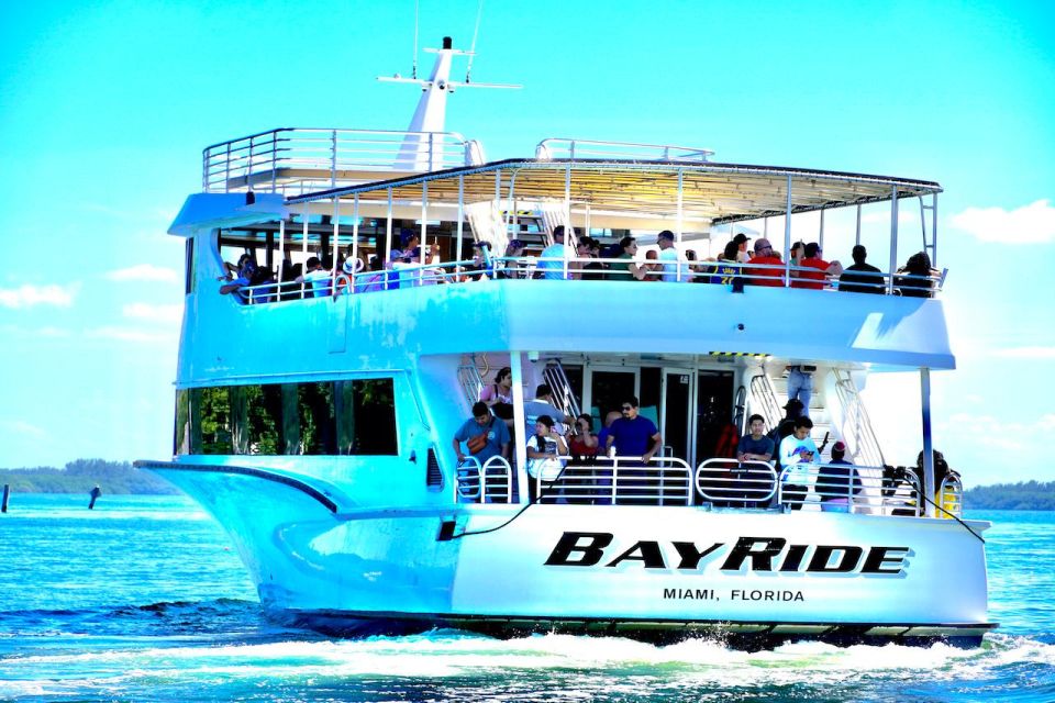 Miami: Celebrity Homes & Millionaire Mansions Boat Tour - Onboard Amenities