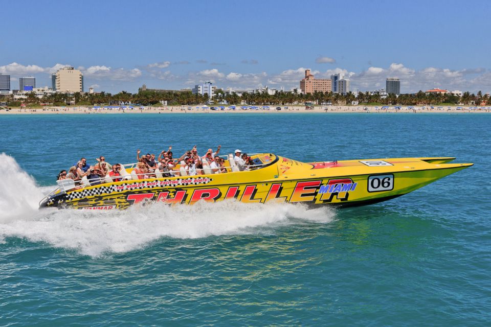 Miami: Sightseeing Speedboat Tour - Meeting Point Location