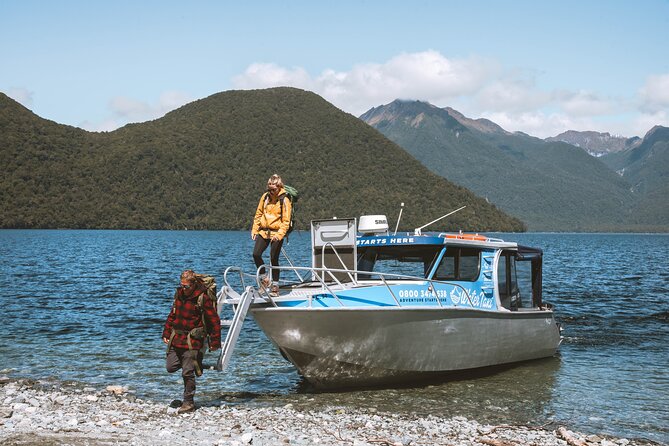 Milford Track Water Taxi Transport - Included Services and Taxes