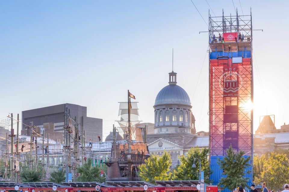 Montreal Old Port: Urban Zipline Ticket - Weather Dependency and Closure